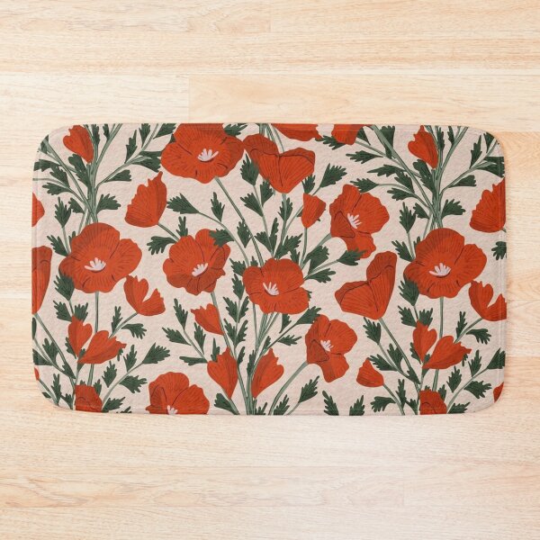 Item preview, Red Flowers pattern designed and sold by banothsonu.