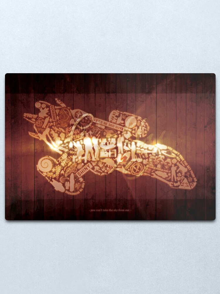 Alternate view of You Can't Take the Sky from Me (print) Metal Print