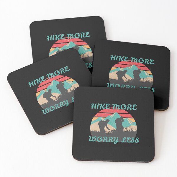 Item preview, Hike More Worry Less T-Shirt designed and sold by MrTsTshirts.