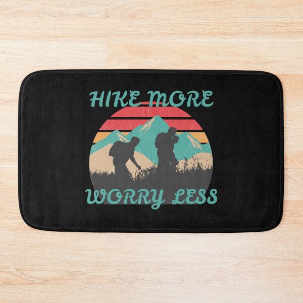 Item preview, Camiseta Hike More Worry Less designed and sold by MrTsTshirts.