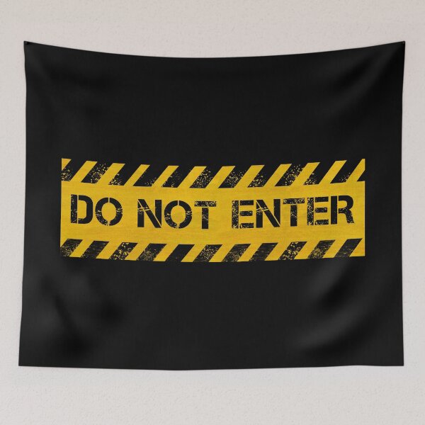 Item preview, Do Not Enter designed and sold by CAUTION SHOP.