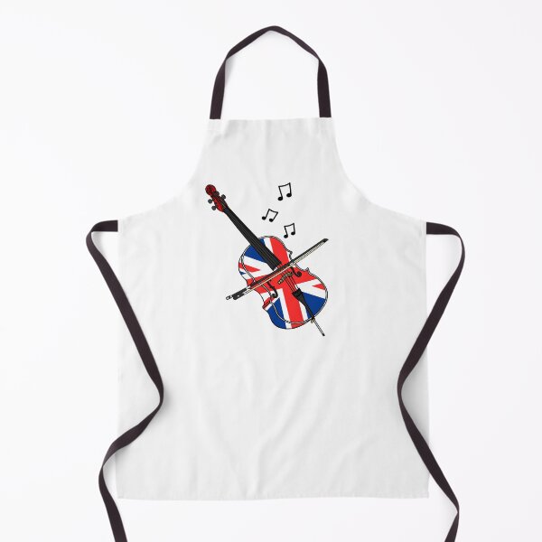 Item preview, UK Flag Cello Cellist British Musician designed and sold by doodlerob.