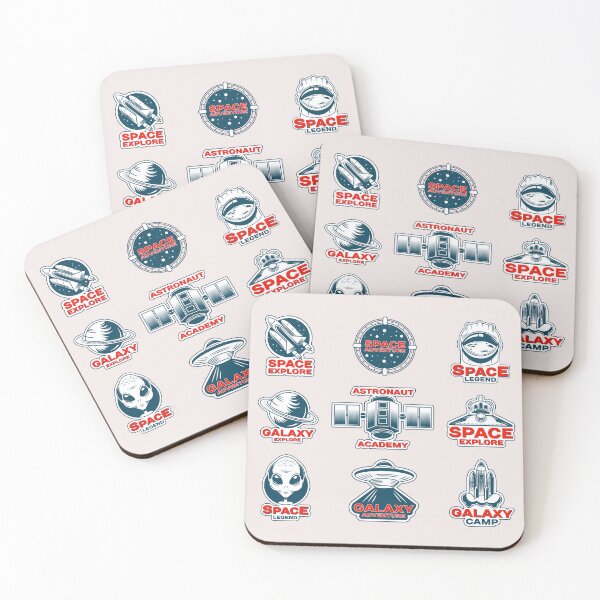 Item preview, Space exploration patches set designed and sold by allprintdesign.