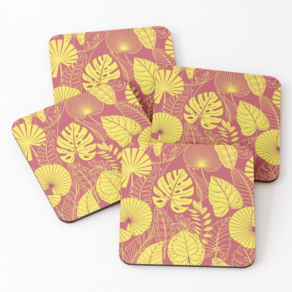 Item preview, Bright Tropical Leaves designed and sold by PurpleTank.