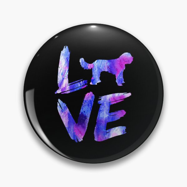Item preview, Cavapoo Dog Love Watercolor Design designed and sold by rafaeltto.