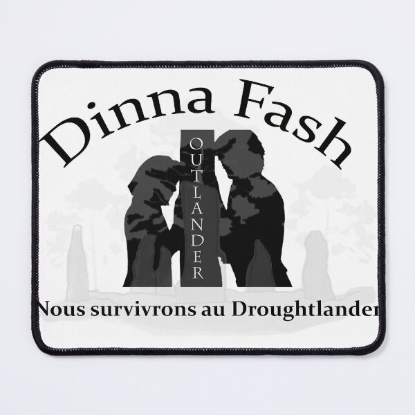 Item preview, Droughtlander Dinna Fash we will survive designed and sold by OutlanderAddict.