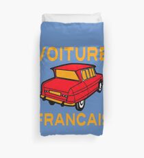 VOITURE FRANCAIS Duvet Cover