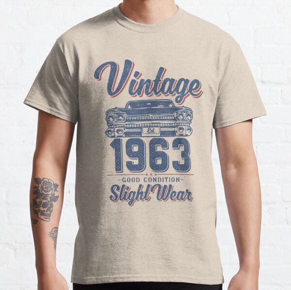 Men's Graphic T-Shirt All Original Parts Aged to Perfection 1956 67th  Birthday Gift 1956 Short Sleeve Vintage Tee 67 Years Novelty Pale Yellow XS