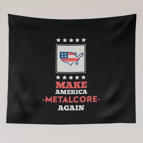 Item preview, Make America Metalcore Again - Heavy Metal Metalcore Design designed and sold by Shirtlify.