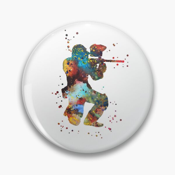 Item preview, Paintball player designed and sold by Rosaliartbook.