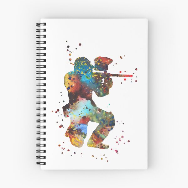 Item preview, Paintball player designed and sold by Rosaliartbook.