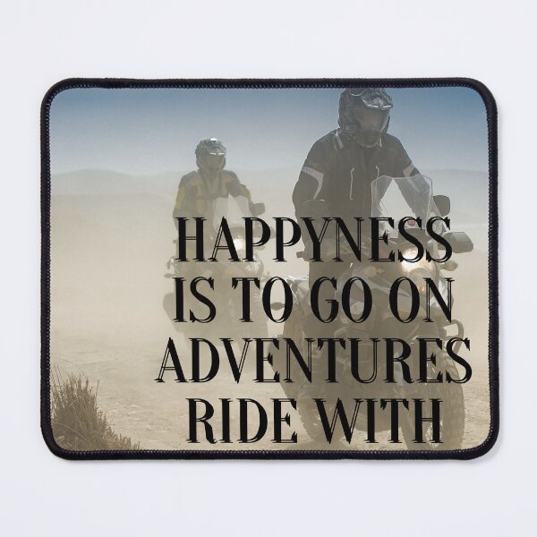 Item preview, Happyness is to go on adventures ride with friends designed and sold by Jaadueekala.