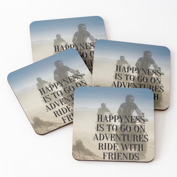 Item preview, Happyness is to go on adventures  ride with friends designed and sold by Jaadueekala.