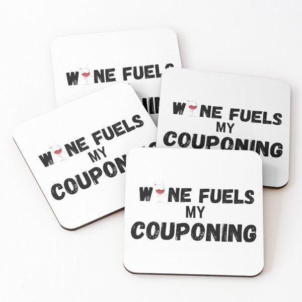 Item preview, Wine fuels my couponing designed and sold by BuckBoehm.