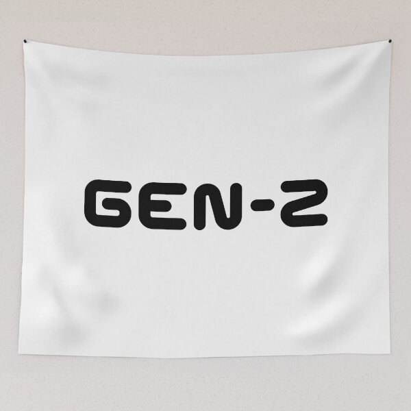 Item preview, GEN-Z / Gen Z / Generation Z (Black Text) designed and sold by STUDIO-72.