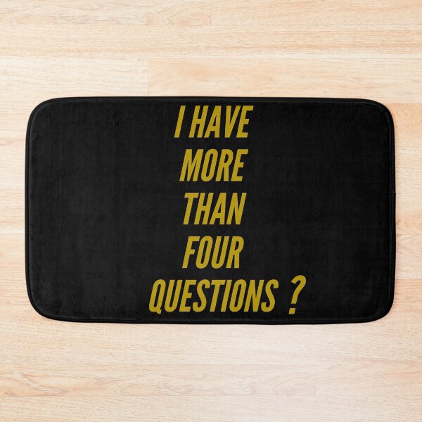 Item preview, Funny Passover Seder I HAVE MORE THAN FOUR QUESTIONS? designed and sold by Beena83.