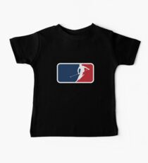 Skiing Baby Tee