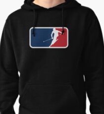 Skiing Pullover Hoodie