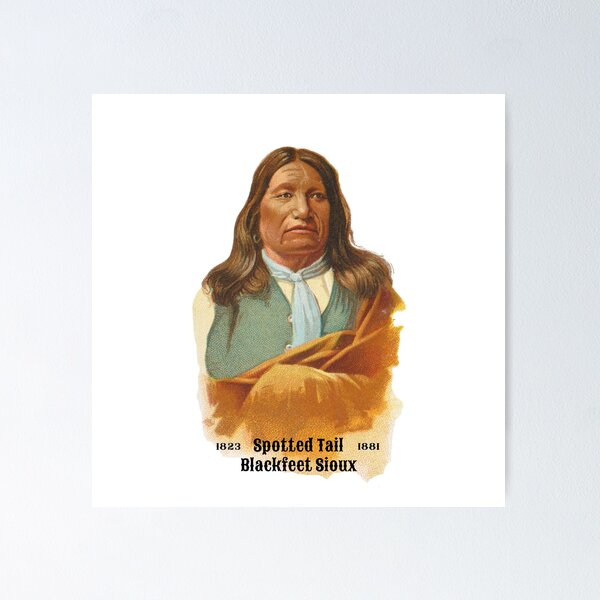 Item preview, Spotted Tail - Blackfeet Sioux - Vintage Portrait - Originally Allen & Ginter by heringa designed and sold by heringa.