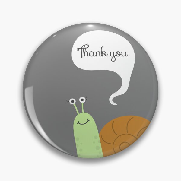 Aperçu de l'œuvre Merci. Сute escargot drôle créée et vendue par Gomolach.