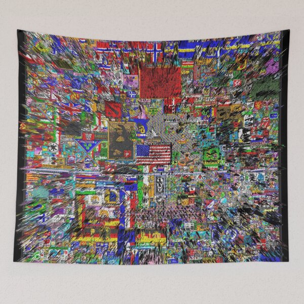 Item preview, r/Place 3D Heat Map designed and sold by bobbooo.