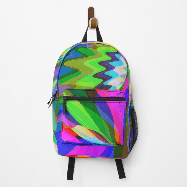 Item preview, Abstract Multicolored Twisted Fractal Split 12 designed and sold by SXW Designs.