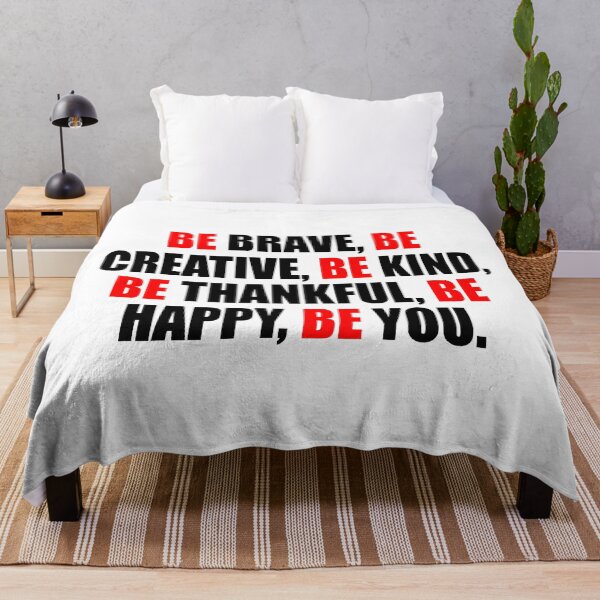 Item preview, Be brave, Be creative, Be kind, Be thankful, Be happy, Be you designed and sold by Colorfulandfun.