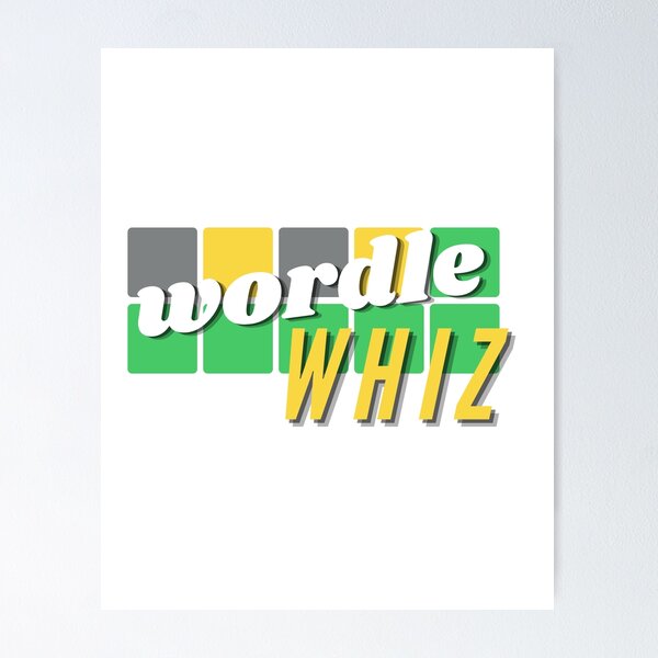 Artikel-Vorschau von Wordle Whiz, designt und verkauft von JCMCDesigns.