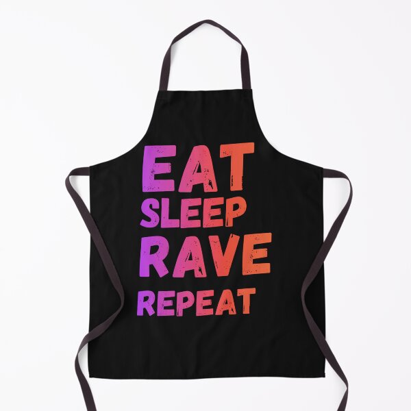 Artikelvorschau, Eat Sleep Rave-Wiederholung entworfen und verkauft von DonaFada.