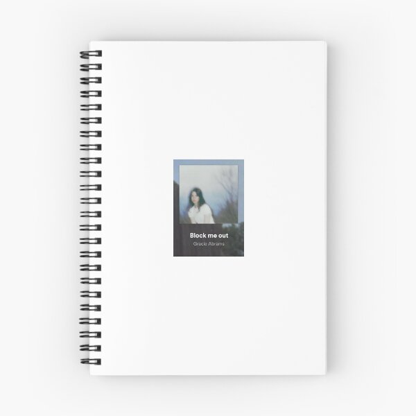 Item preview, Gracie Abrams Block Me Out Spotify Song designed and sold by majadoesntexist.