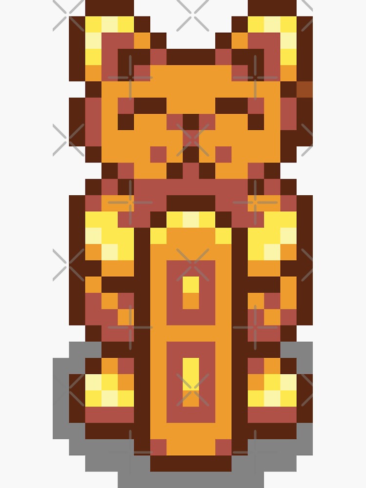 "Stardew Valley Statue of Endless Fortune" Sticker for Sale by aiya