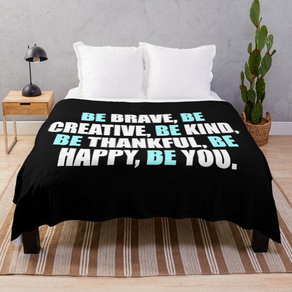 Item preview, Be brave, Be creative, Be kind, Be thankful, Be happy, Be you designed and sold by Colorfulandfun.
