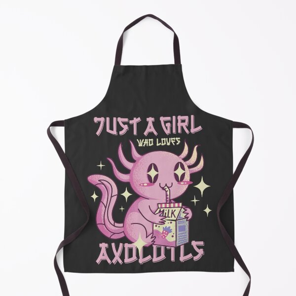 Item preview, Just A Girl Who Loves Axolotls designed and sold by NikoIllustrates.