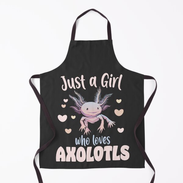 Item preview, Just A Girl Who Loves Axolotls designed and sold by NikoIllustrates.