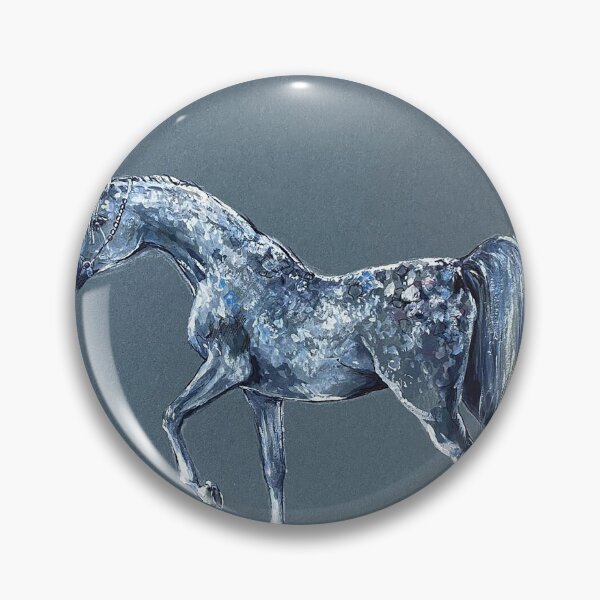 Item preview, Gray horse in apples. Beautiful horse. designed and sold by Elena Reutova.