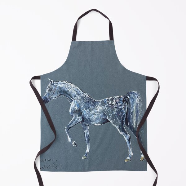 Item preview, Gray horse in apples. Beautiful horse. designed and sold by Elena Reutova.