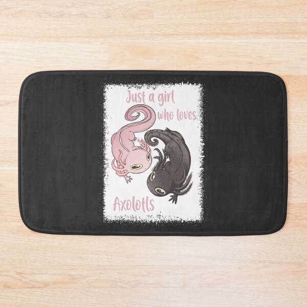 Item preview, Just A Girl Who Loves Axolotls designed and sold by NikoIllustrates.