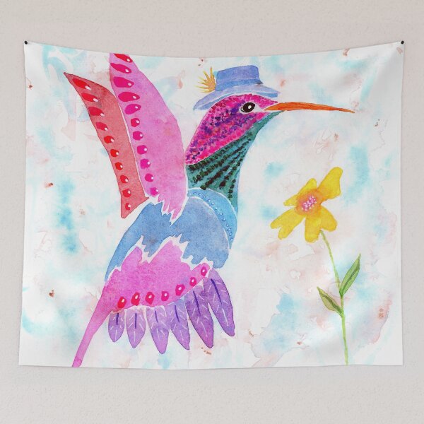 Item preview, Fashionable Hummingbird designed and sold by Sonoran Glimmer.