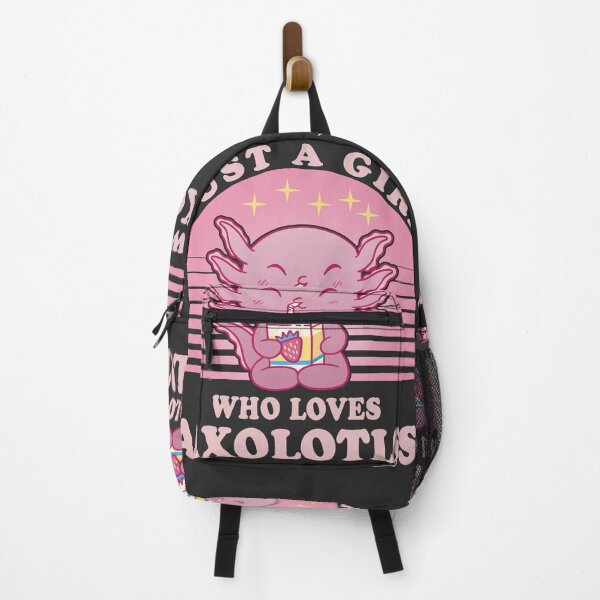 Item preview, Just A Girl Who Loves Axolotls designed and sold by NikoIllustrates.