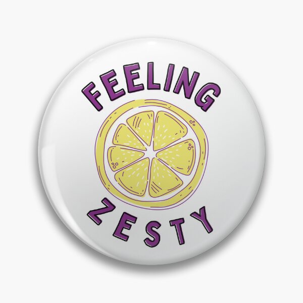 Item preview, Feeling Zesty/ Funny Lemon Pun designed and sold by Designs By YL.