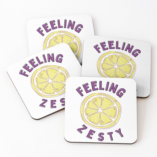 Item preview, Feeling Zesty/ Funny Lemon Pun designed and sold by Designs By YL.