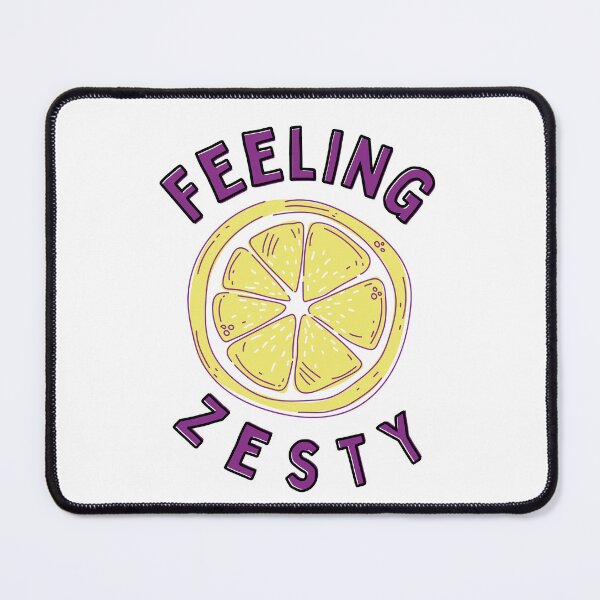 Item preview, Feeling Zesty/ Funny Lemon Pun designed and sold by Designs By YL.