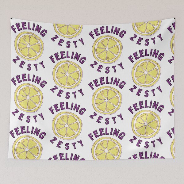Item preview, Feeling Zesty/ Funny Lemon Pun designed and sold by Designs By YL.