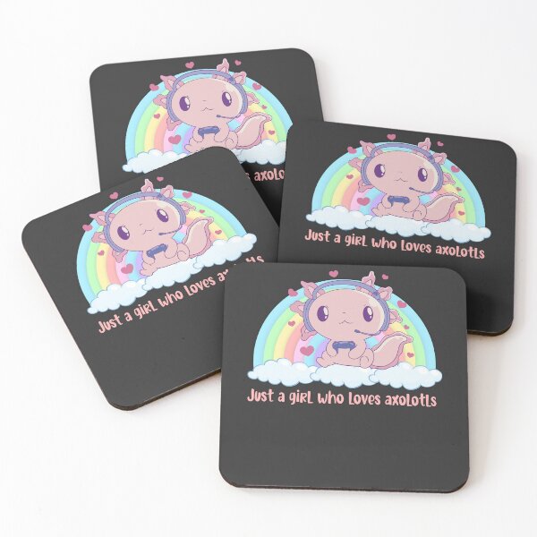Item preview, Just A Girl Who Loves Axolotls designed and sold by NikoIllustrates.