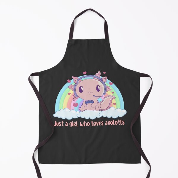 Item preview, Just A Girl Who Loves Axolotls designed and sold by NikoIllustrates.