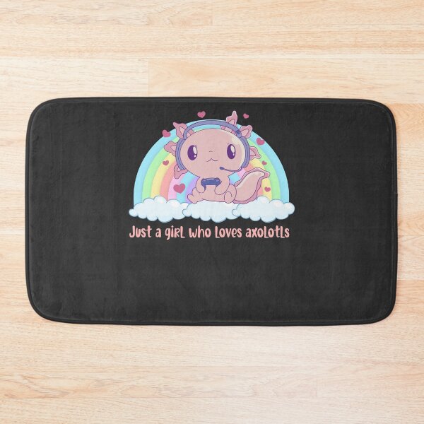 Item preview, Just A Girl Who Loves Axolotls designed and sold by NikoIllustrates.