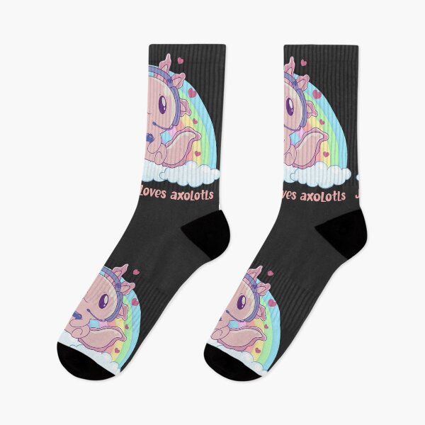 Item preview, Just A Girl Who Loves Axolotls designed and sold by NikoIllustrates.