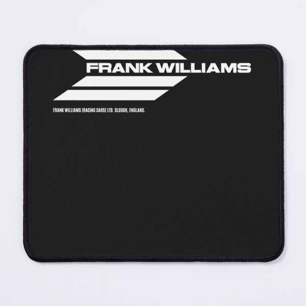 Item preview, Frank williams racing   team logo (with address)   white print essential t shirt designed and sold by RonaldHertel60.