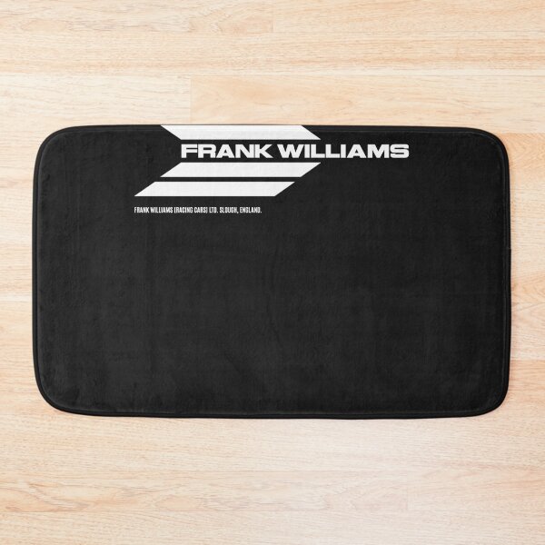 Item preview, Frank williams racing   team logo (with address)   white print essential t shirt designed and sold by RonaldHertel60.