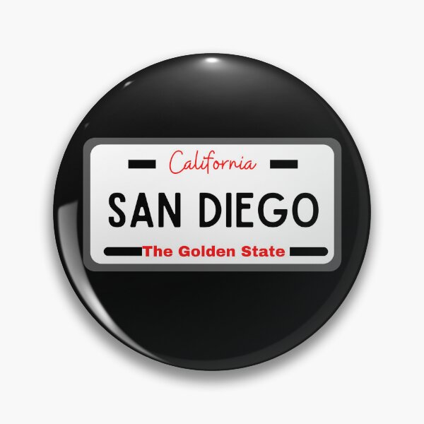 Item preview, San Diego California designed and sold by RedSparkle.